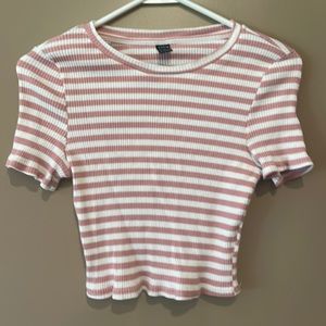 SHEIN Size L ribbed, fitted, crop top